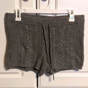 Knit Grey Sleep Short